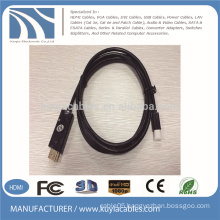 Mini DP to HDMI Cable Male to Male nickle to gold